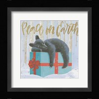 Christmas Critters Bright II Framed Print