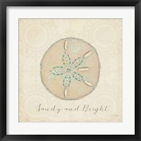 Beach Treasures IV Christmas Framed Print