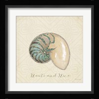 Beach Treasures III Christmas Framed Print