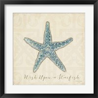 Beach Treasures II Christmas Framed Print