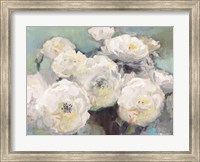 Wild Roses Sage Fine Art Print