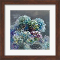 Abstract Hydrangea Dark Fine Art Print