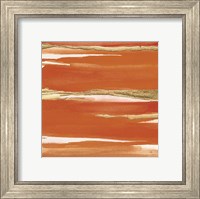 Gilded Mandarin I Burnt Orange Fine Art Print