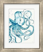 Deep Sea VIII v2 Teal Fine Art Print