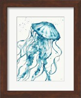 Deep Sea X v2 Teal Fine Art Print