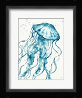 Deep Sea X v2 Teal Fine Art Print