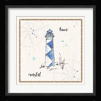 Coastal Buoys IV Coastal Framed Print