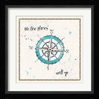 Coastal Buoys V Go Framed Print