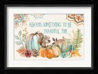 Autumn Friends I Framed Print