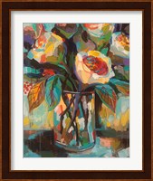 Stained Glass Floral Fine Art Print