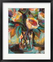 Stained Glass Floral Fine Art Print