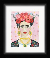 Homage to Frida Framed Print