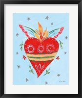 Frida's Heart II Fine Art Print