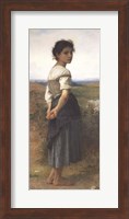 The Young Shepherdess, 1885 Fine Art Print