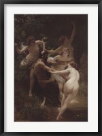 Nymphs and Satyr Fine Art Print