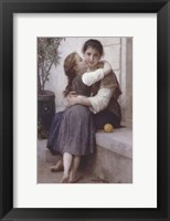 A Little Coaxing Framed Print