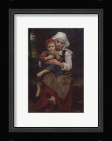 Breton Brother and Sister Fine Art Print