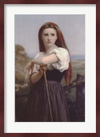 The Young Shepherdess Fine Art Print