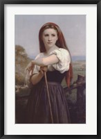 The Young Shepherdess Fine Art Print