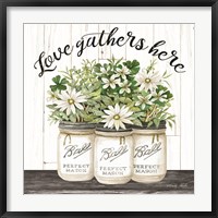White Jars - Love Gathers Here Fine Art Print