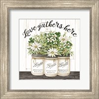 White Jars - Love Gathers Here Fine Art Print