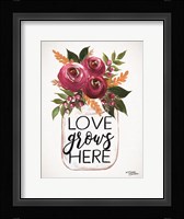 Love Grows Here Fine Art Print