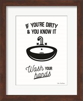 Wash Your Hands Fine Art Print