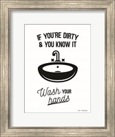 Wash Your Hands Fine Art Print