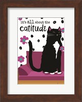 It's All About the Cattitude Fine Art Print