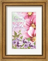 Happiness Blooms Within Fine Art Print