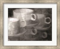 Stacked Coffee Cups Fine Art Print