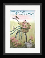 Old Bike Welcome Fine Art Print