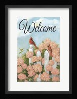 Cardinal Pair Welcome Fine Art Print