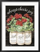 White Jars - Always Choose Joy Fine Art Print
