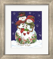 Snow Couple Fine Art Print