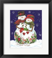 Snow Couple Fine Art Print