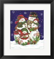 Snow Family I Fine Art Print
