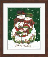 Snow Family II Fine Art Print