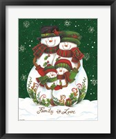 Snow Family II Fine Art Print