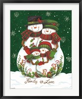 Snow Family II Fine Art Print