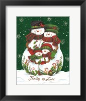 Snow Family II Fine Art Print