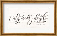 Truly Madly Deeply Fine Art Print