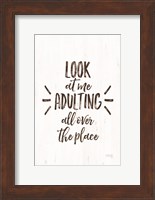 Look at Me Adulting Fine Art Print