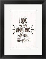 Look at Me Adulting Fine Art Print