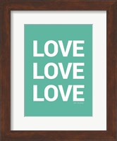 Love, Love, Love Fine Art Print