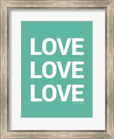 Love, Love, Love Fine Art Print