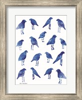 Bleu Birds Fine Art Print