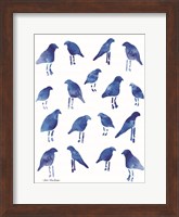 Bleu Birds Fine Art Print