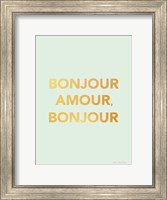 Bonjour Amour Fine Art Print