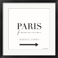 Paris Sign Fine Art Print